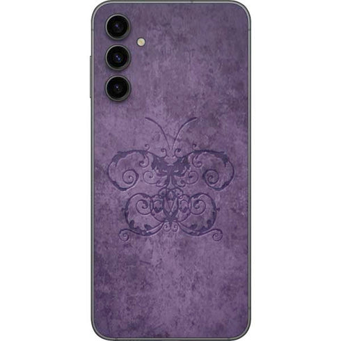 Brigid Ashwood Purple Damask Butterfly Galaxy A14 5G Skin